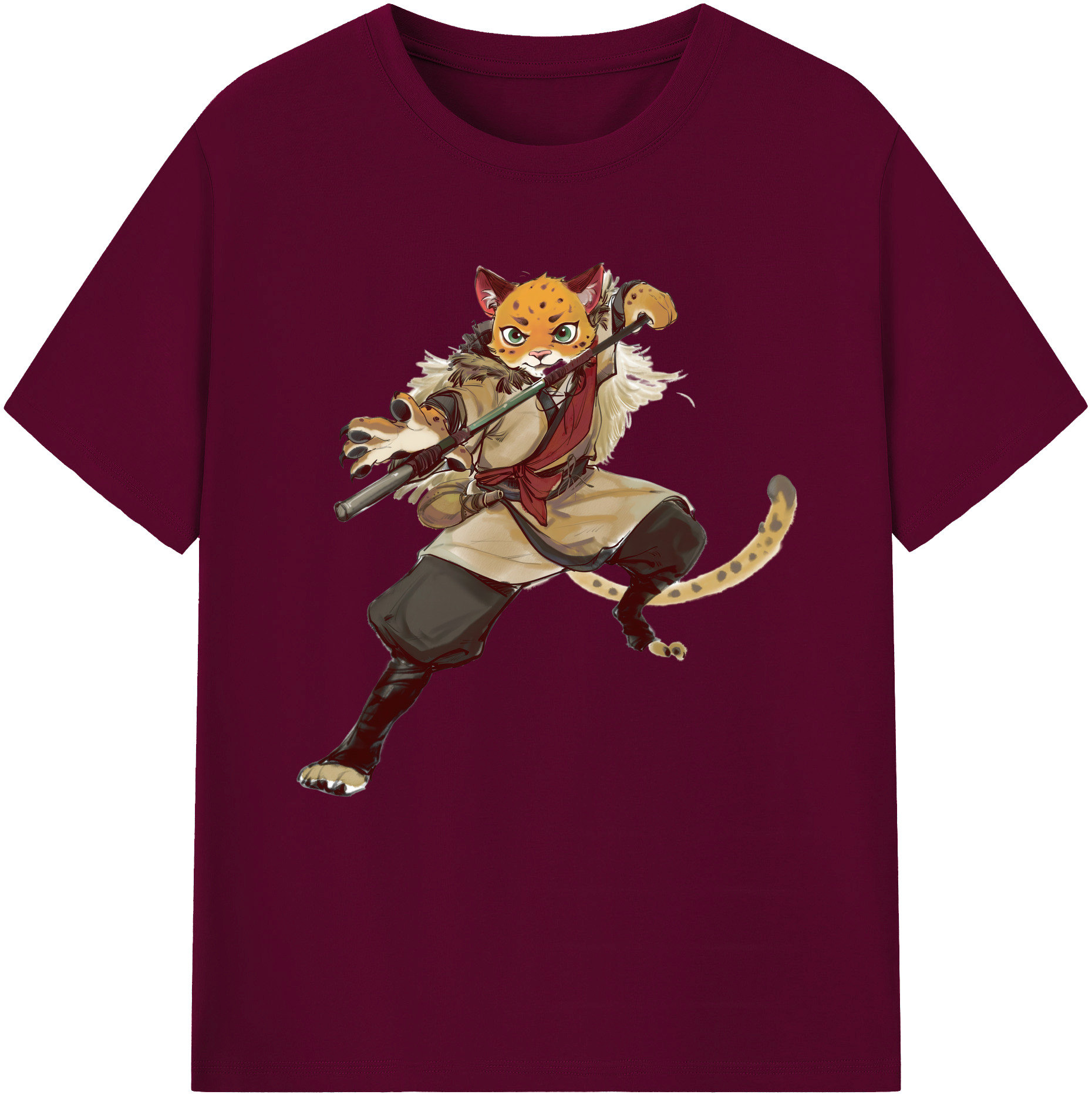 （画像用） Ne Zha 2 ナタ 魔童の大暴れ レディースカジュアルプリントTシャツ（綿100％）